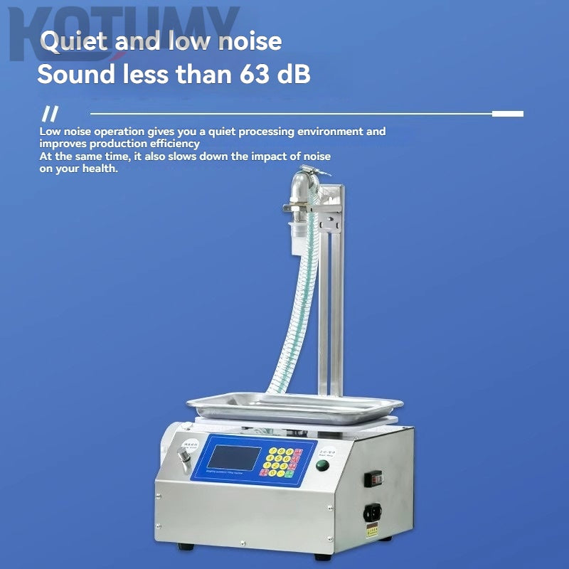 Fully automatic honey filling machine CNC quantitative viscous liquid bottle filling lubricating oil canning equipment