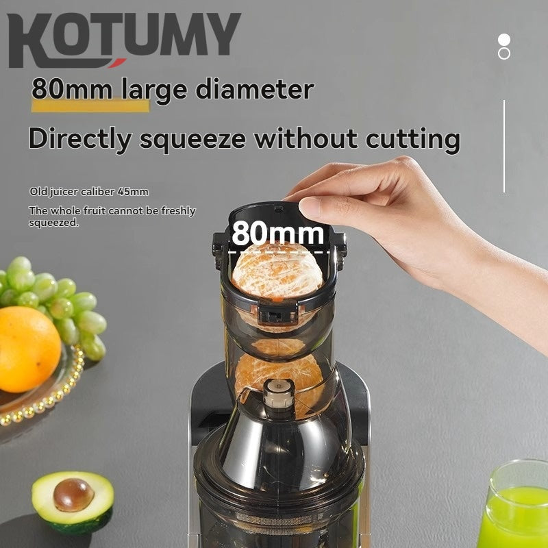 Juicer small household juice separation fully automatic fruit and vegetable multifunctional juicer commercial juicer