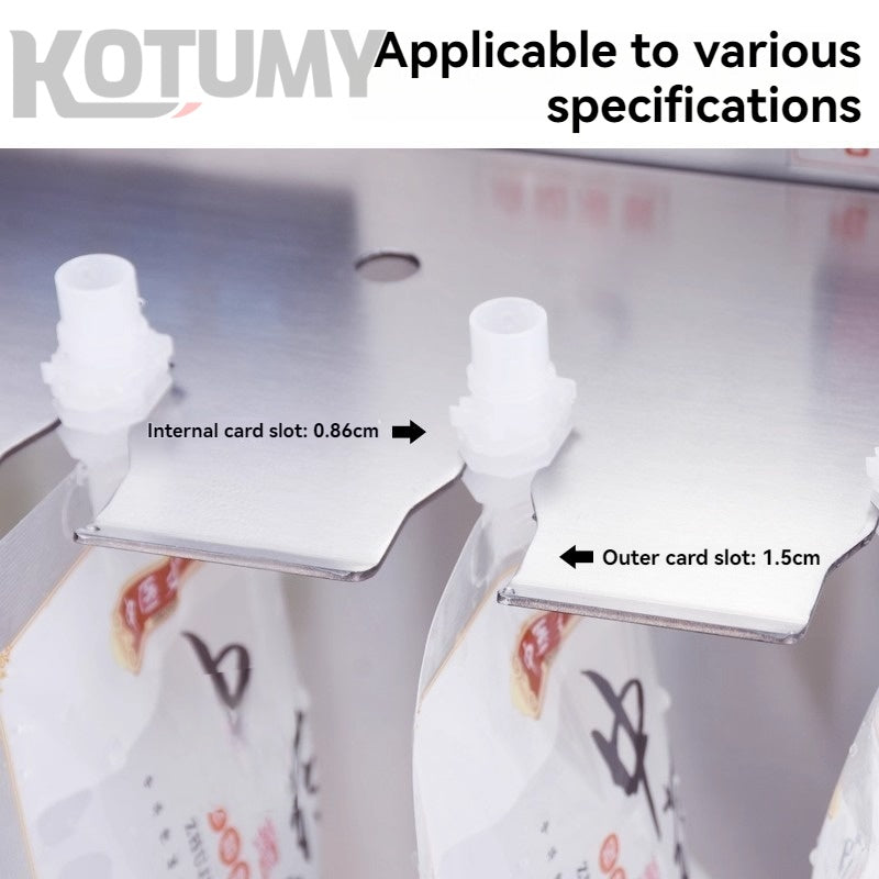 CNC automatic soy milk spout bag filling machine packaging machine rice noodle soup filling machine Chinese medicine liquid self-supporting bag quantitative packaging beef broth liquid packaging machine