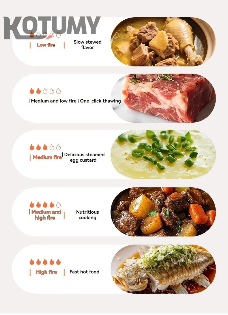 Microwave oven household 2025 new rotary heating multifunctional electric steam oven