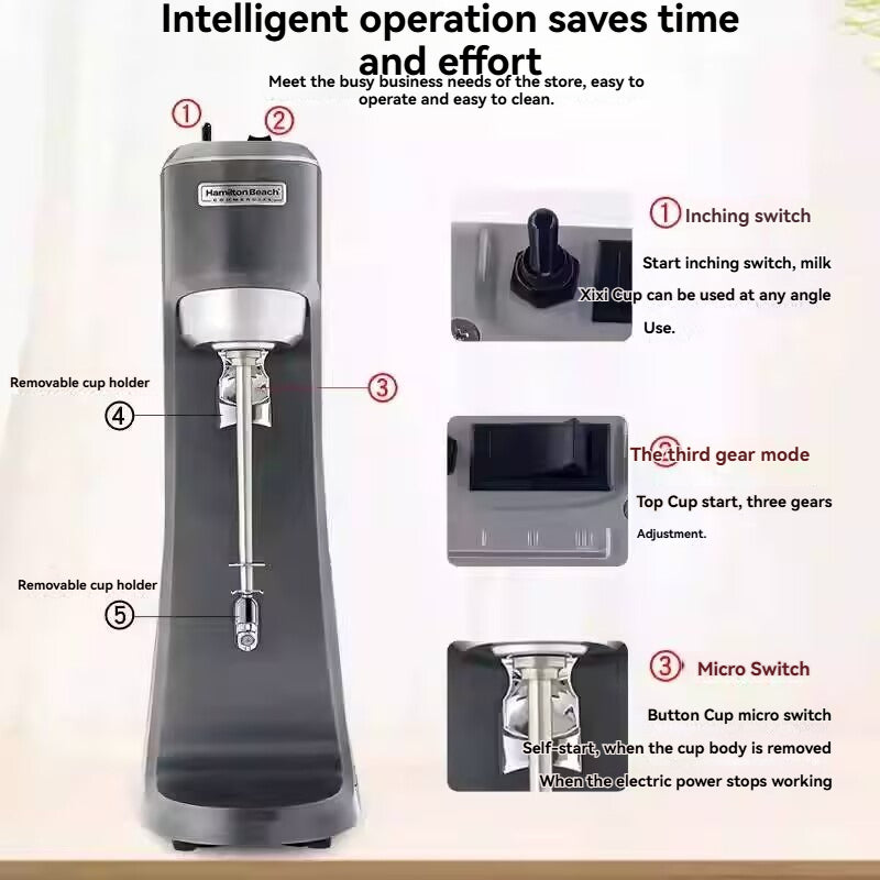 Commercial milk dryer, milk lid, milk frother, milk tea shop, express delivery, blender, milkshake cup