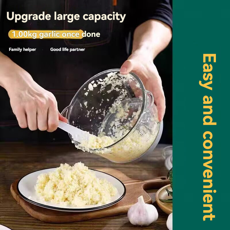 Automatic household garlic peeling and peeling tool garlic pounder multifunctional garlic pounder peeling machine