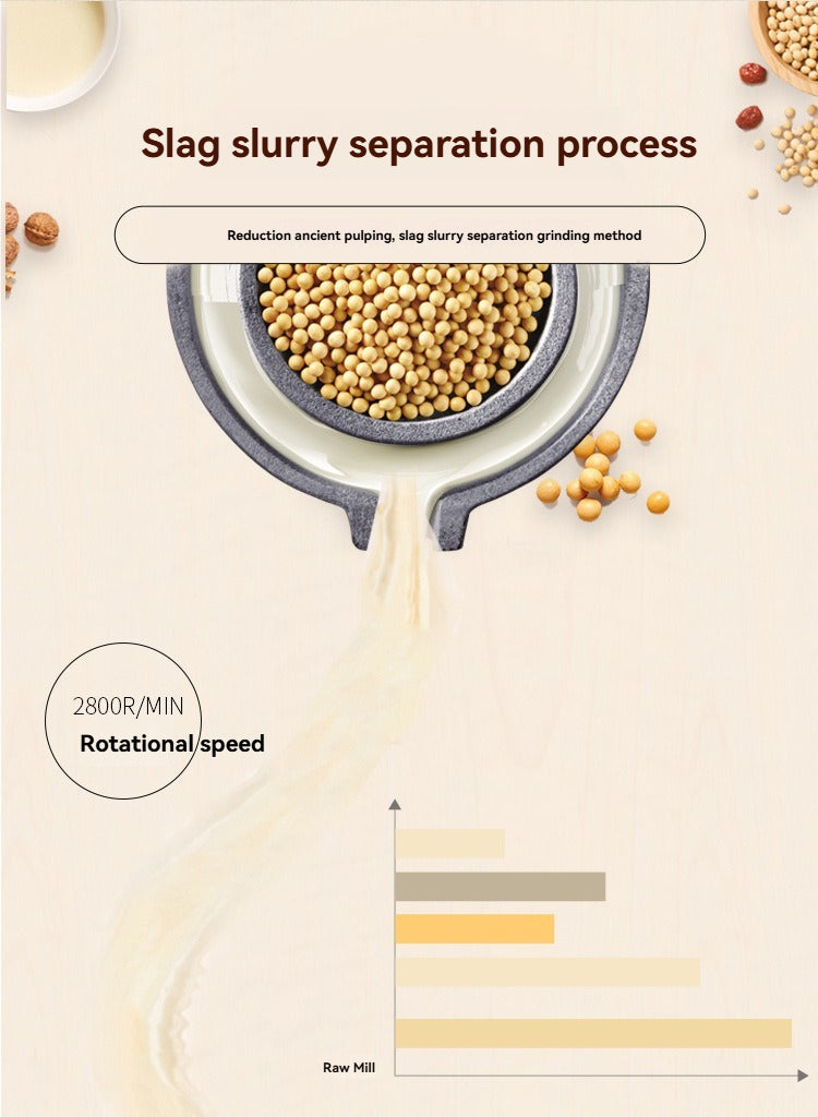 Commercial pulping machine 100 stainless steel funnel pulp separation pulping machine