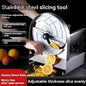 Commercial potato chip slicer manual electric fully automatic fruit cutting tool