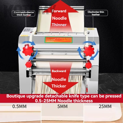 Commercial Noodle Machine Electric Large Noodle Machine Stainless Steel Automatic Noodle Machine