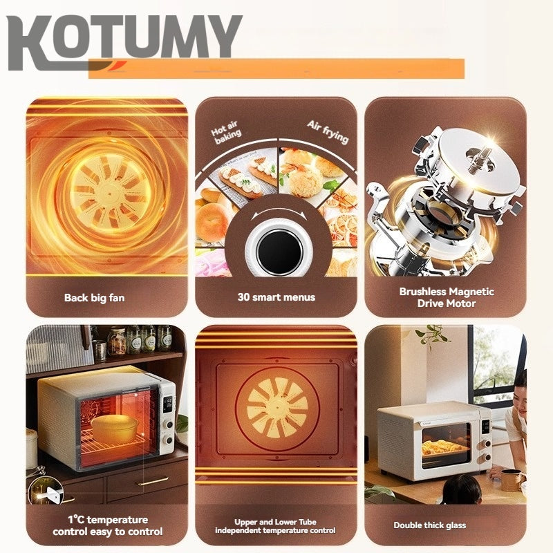 Oven household small baking multifunctional electric oven fermentation