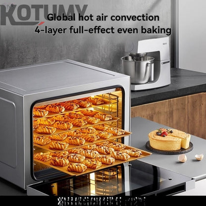 Commercial electric oven multi-layer air furnace flat furnace two-in-one fermentation baking special cake