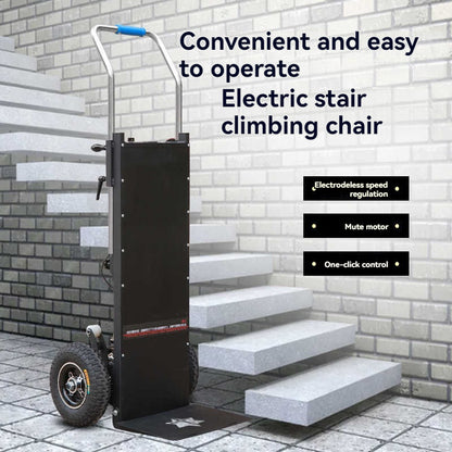 400KG Flat Truck Electric Stair Climber Cart Stair Climbing Machine Up And Down Stairs Truck Heavy Moving Tool