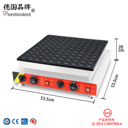 100 hole small muffin machine Dorayaki machine cake machine waffle machine commercial electric small muffin small muffin