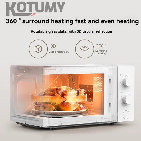 Multifunctional microwave oven 20L household small