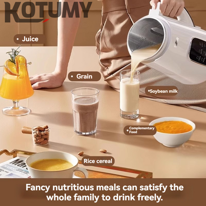 fully automatic soy milk maker for household use, small and multifunctional, no cooking required