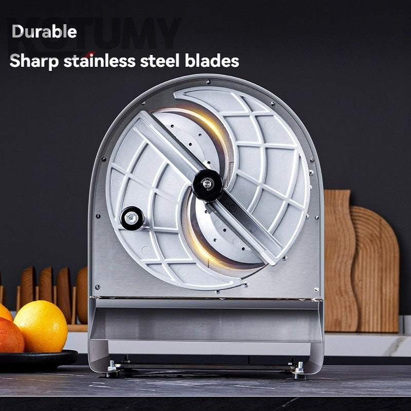 Commercial potato chip slicer manual electric fully automatic fruit cutting tool