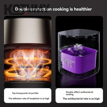 Air fryer household cooking machine intelligent large capacity new air fryer electric french fries machine electric oven