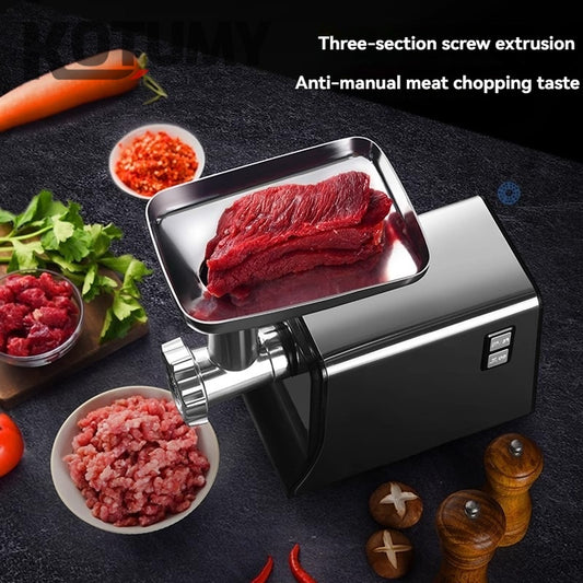 Meat grinder household and commercial multifunctional stainless steel fully automatic sausage filling machine