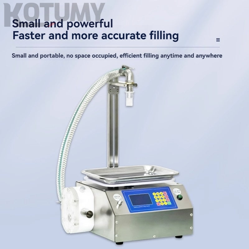 Automatic filling machine CNC quantitative viscous liquid bottle filling sesame paste canning equipment