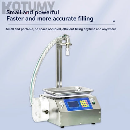 Automatic filling machine CNC quantitative viscous liquid bottle filling sesame paste canning equipment