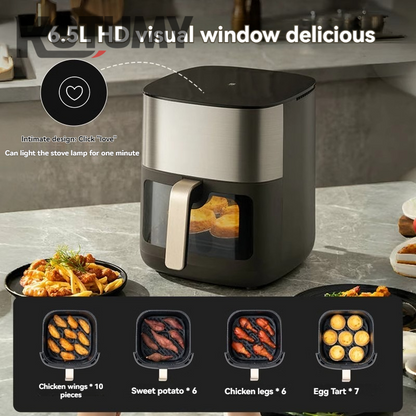 Air fryer household cooking machine intelligent large capacity new air fryer electric french fries machine electric oven