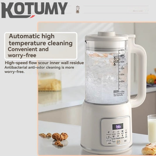 New small wall-breaking machine household fully automatic soybean milk machine residue-free cooking machine