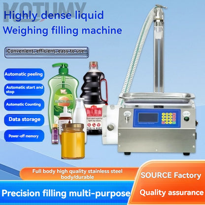 Automatic filling machine CNC quantitative viscous liquid bottle filling sesame paste canning equipment