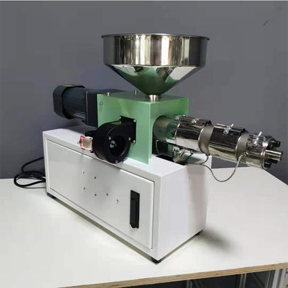 SJ25 Tabletop Mini 3D Consumables Machine Plastic Laboratory Desktop Injection Molding Machine Single Screw Extruder PE PVC