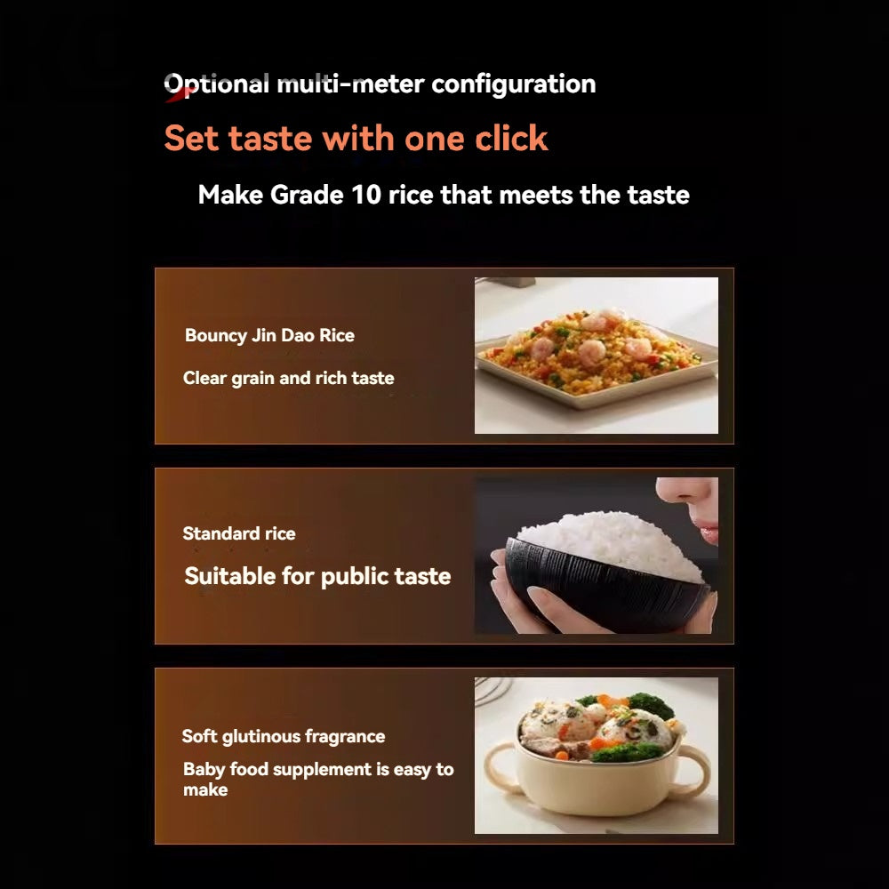 Non-stick 0 coating titanium rice cooker 4 liters far infrared IH