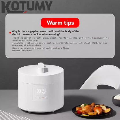 5L Large Capacity Pressure Cooker Smart Electric Pressure Cooker