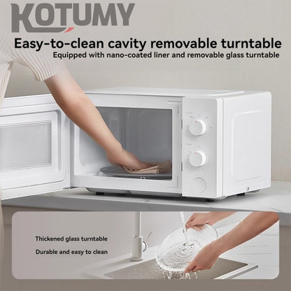 20L household small multifunctional defrosting microwave oven