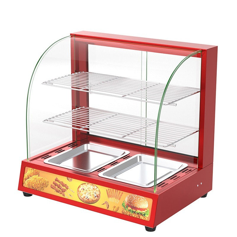 Commercial Heated Thermostat Cooking Cake Burger Fried Chicken Insulation Box