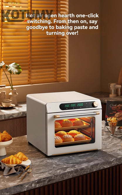 Electric oven for household small baking