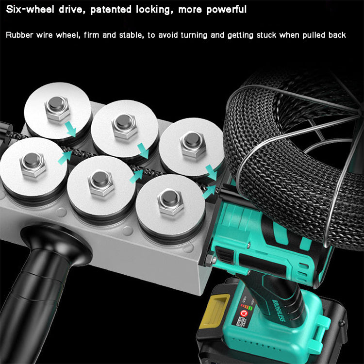 Lithium Electrical Threading Machine Wire Puller Charging Concealed Tube Threading Device and Common Lead Puller