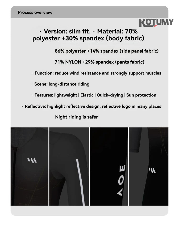 Streamline one-piece cycling suit competitive one-piece double arrow pants road car professional suit female