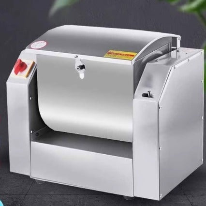 Commercial fully automatic kneading machine with a large horizontal stainless steel flour mixer