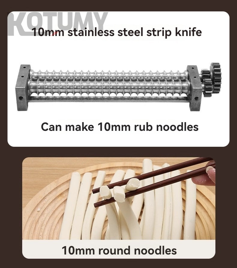 Electric large noodle machine, dough kneading machine, fully automatic noodle rolling machine