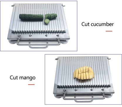 Multi-function Slicing Hand Pressure Thickened Stainless Steel Double-blade Sharp Manual Slicer Vegetable Cooked Food Slice