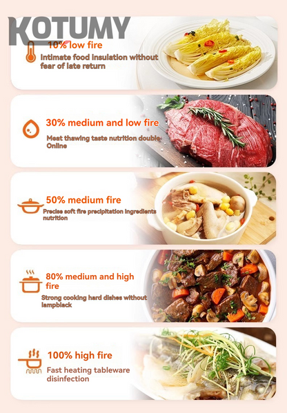 Microwave oven household small mini multifunctional mechanical turntable