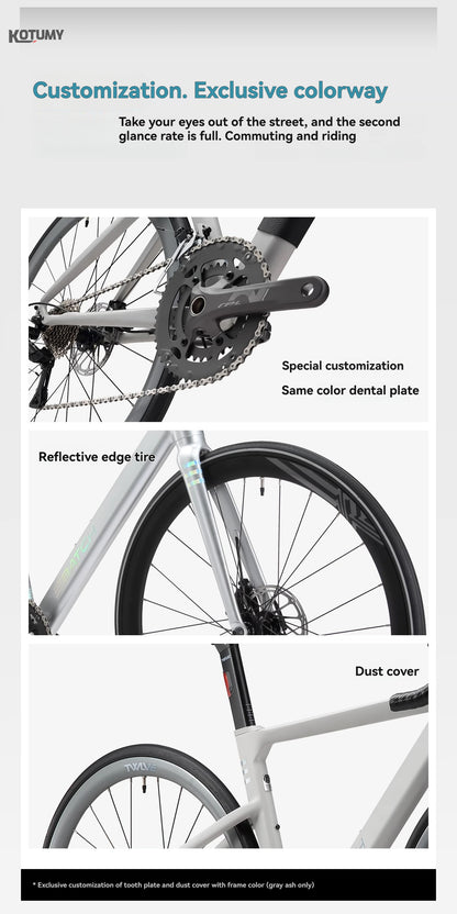 Bofeng Road Bike Speedometer Adult and Child Sizes Road Bicycle Hydraulic Disc Brakes