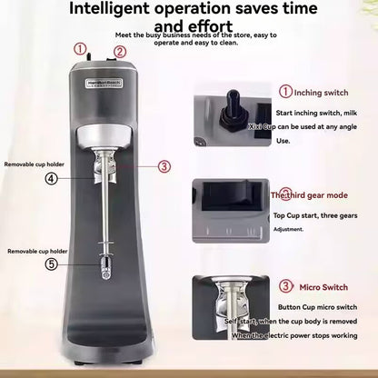 Commercial milk dryer, milk lid, milk frother, milk tea shop, express delivery, blender, milkshake cup