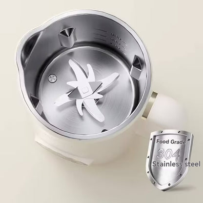 Full automatic soybean milk machine Multi functional heating, cooking free, filtration free food supplement machine Small wall breaking machine