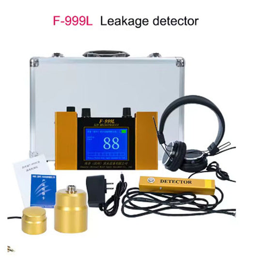 F-999L Water Leakage Detector House Water Pipe Leaking Floor Heating Leak Detector Indoor Water Leak Detection Instrument