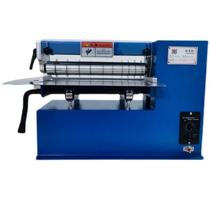 Small Leather Slitting Machine Slitting Machine Rhinestone Plastic Board Silicone Paper Slitting Machine Speed Regulati