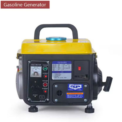 Small Gasoline Generator 220V Mini Handheld Portable Household Commercial Silent Manual Generator Tools And Equipment