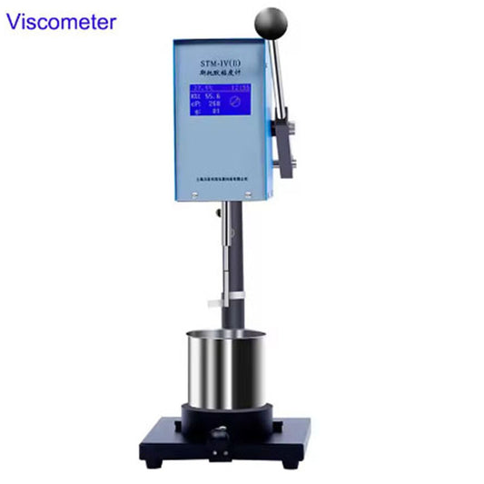 LCD Screen Lab Viscosimeter Testing Equipment Digital Sensor Rotary Viscometer Oil Glue Viscosity Meter Measuring Devices