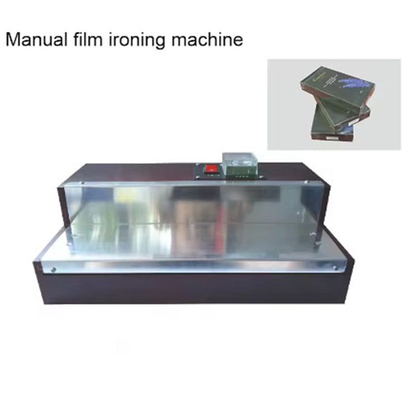 Manual Hot Film Ironing Sealing Machine Film Heat Shrink Wrapping Machine for Perfume Cigarette Cosmetics Box