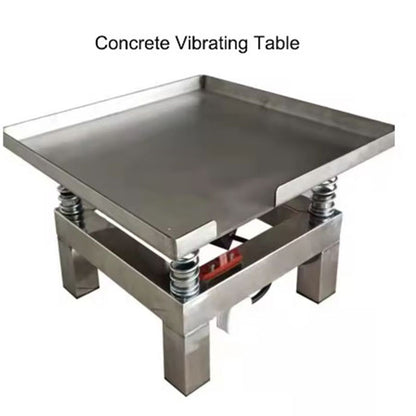 Concrete Vibrating Table Vibration Test Bench Test Block Vibration Platform Stainless Steel Mini Vibration Table