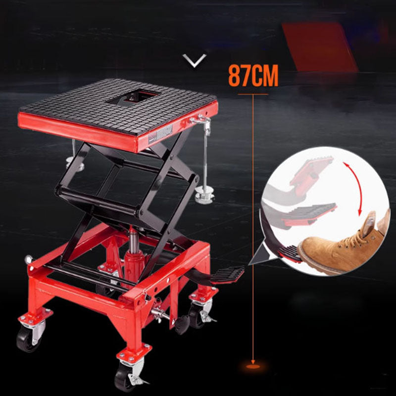 Portable Lift Stand Table hydraulic lifting frame jack for motorcycle high-level hoist lifting platform