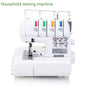 Multifunctional Household Four Thread Overlock Sewing Machine, Code Edge Tape Tying, Electric Desktop Overlock Sewing Machine