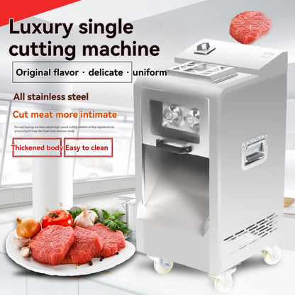 Commercial Meat Grinder Stainless Steel Slicer Shredder Meat Cutter Copper Core Food Machinery Detachable