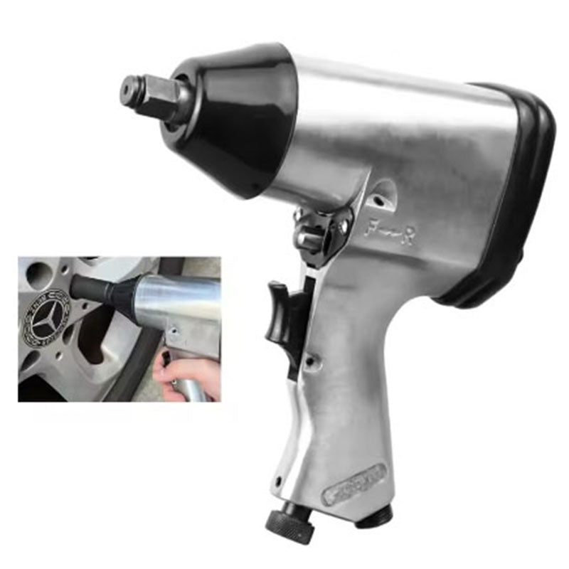Air Pneumatic Wrench 1/2 Inch Pneumatic Impact Spanner Large Torque Tire Removal Tool Workshop Tools