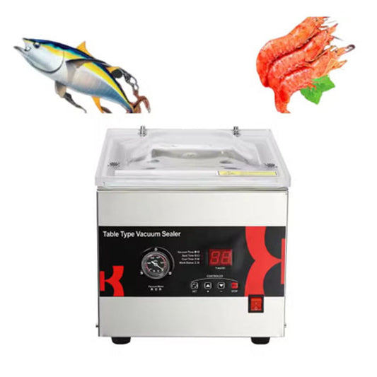 DZ-260C household chamber vacuum sealer machine food meat fruit and vegetable vacuum packing machines