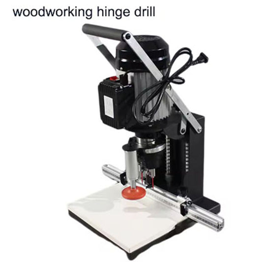 Handheld home improvement woodworking hinge drill portable cutting machine three-in-one CNC multi-function semi-automatic drill